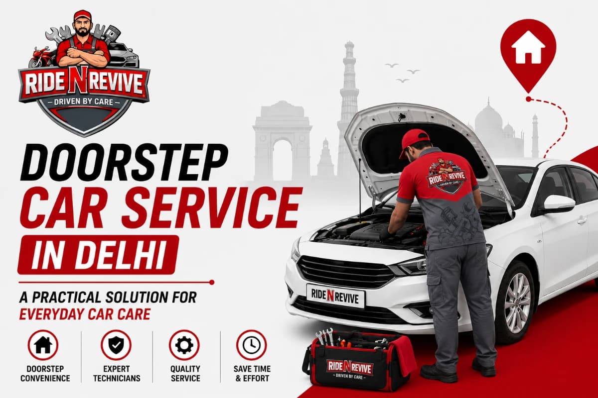 Doorstep Car Service in Delhi: A Practical Solution for Everyday Car Care image